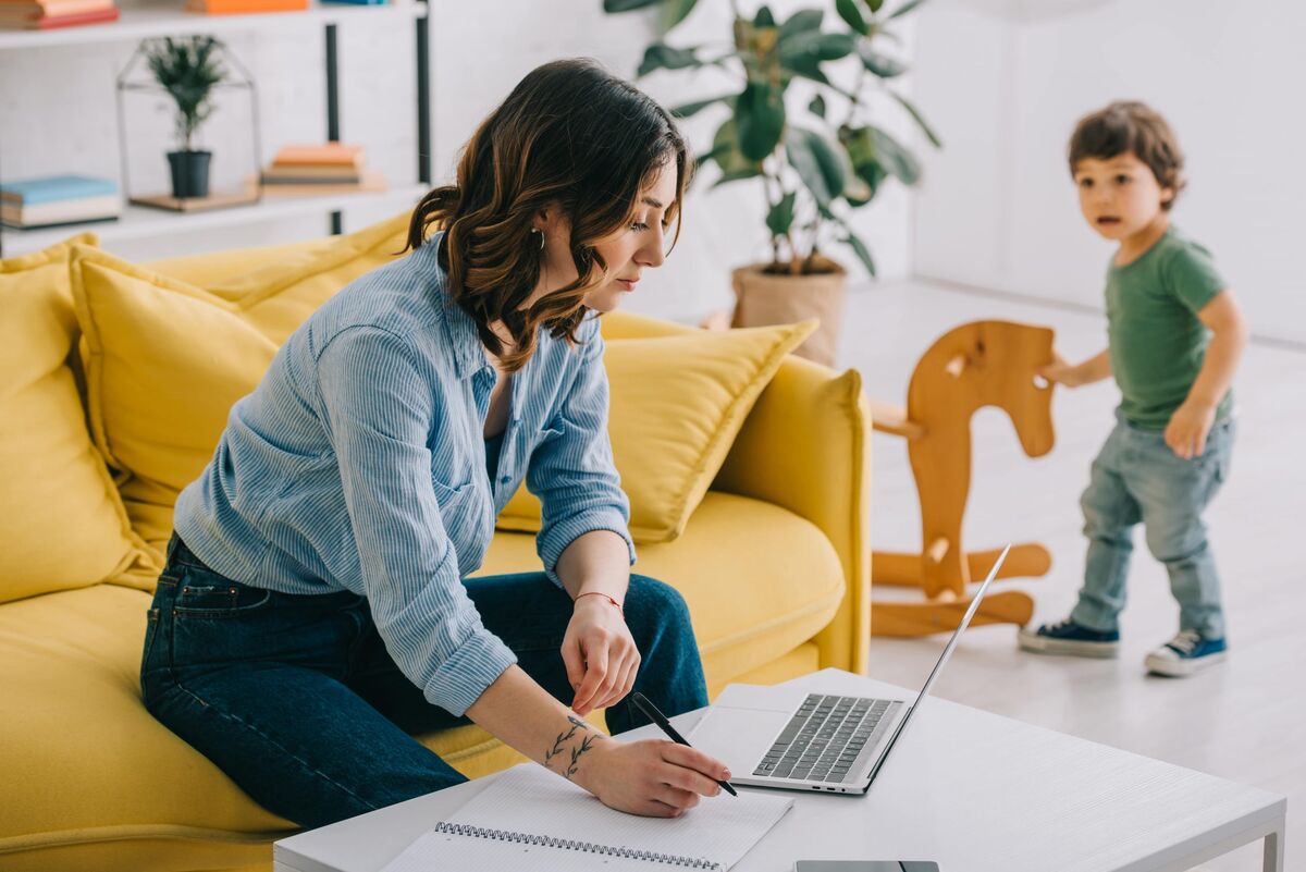 Tips for working at home with a baby